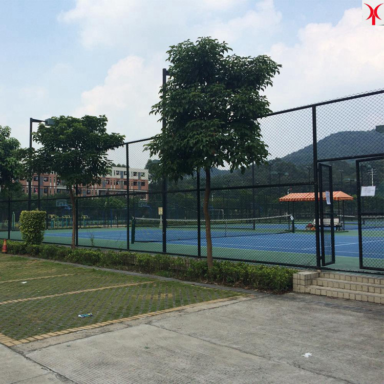 貴州球場圍網施工工藝圖片4